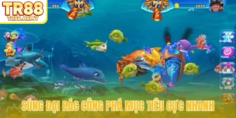 Súng đại bác công phá mục tiêu cực nhanh